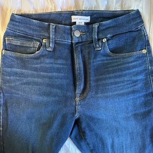 Good American Always Fit Distressed Skinny Jeans